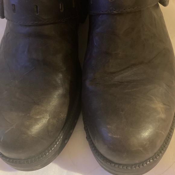 CAT Caterpillar Brown P309001 Kearny Leather Ankle Boots Women’s Sz 7.5 EUC - Picture 5 of 5